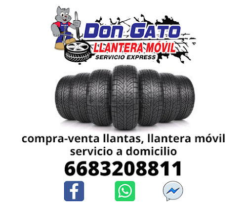 Llantera Móvil Don Gato